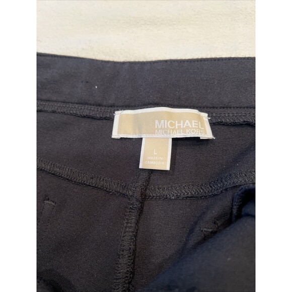 Michael Kors Knit Jeggings w/Gold Hardware Womens Size Large - Picture 2 of 7